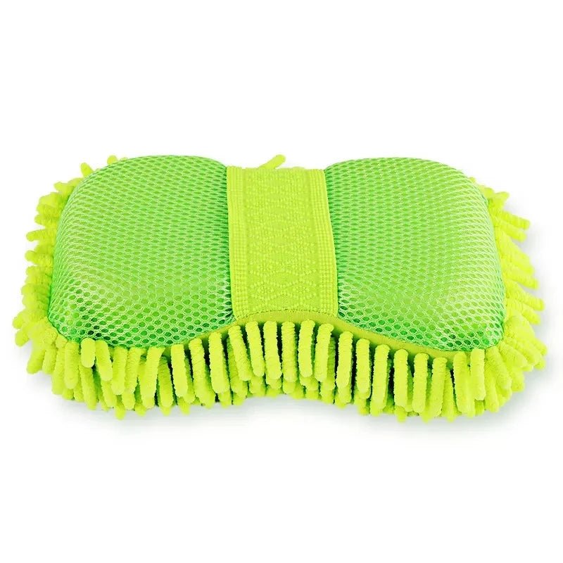 Microfiber Car Washer Sponge Cleaning Car Care Detailing Brushes Washing Towel Auto Gloves Styling Accessories - PrimeNest