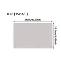 Microfiber Keyboard Dust Cover for MacBook Pro 15-16 inch Air 15 Dustproof Protective Cloth Ultra Thin Waterproof Keyboard Prote - PrimeNest