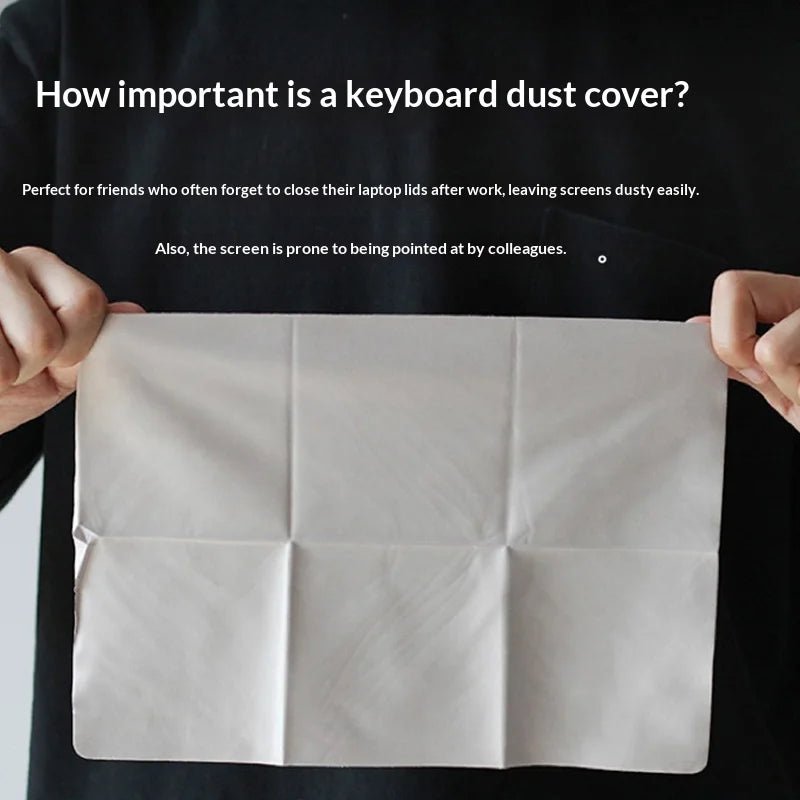 Microfiber Keyboard Dust Cover for MacBook Pro 15-16 inch Air 15 Dustproof Protective Cloth Ultra Thin Waterproof Keyboard Prote - PrimeNest