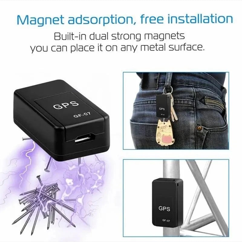 Mini Gf-07 Gps Tracker Car Bike Bicycle Pets Children Real Time Tracking Positioner Strong Magnetic Anti-Lost Locator - PrimeNest