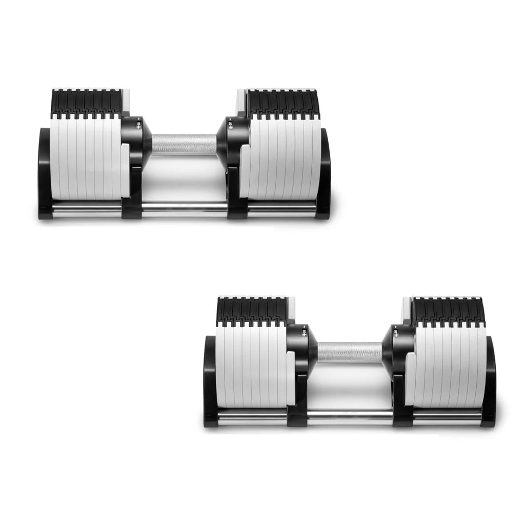 Multi-Color Adjustable Dumbbell Set, 2KG(5LB) or 4KG(9LB) Increment, Up to 50KG(110LB), Fast Adjustable Dumbbells for Home Gym - PrimeNest