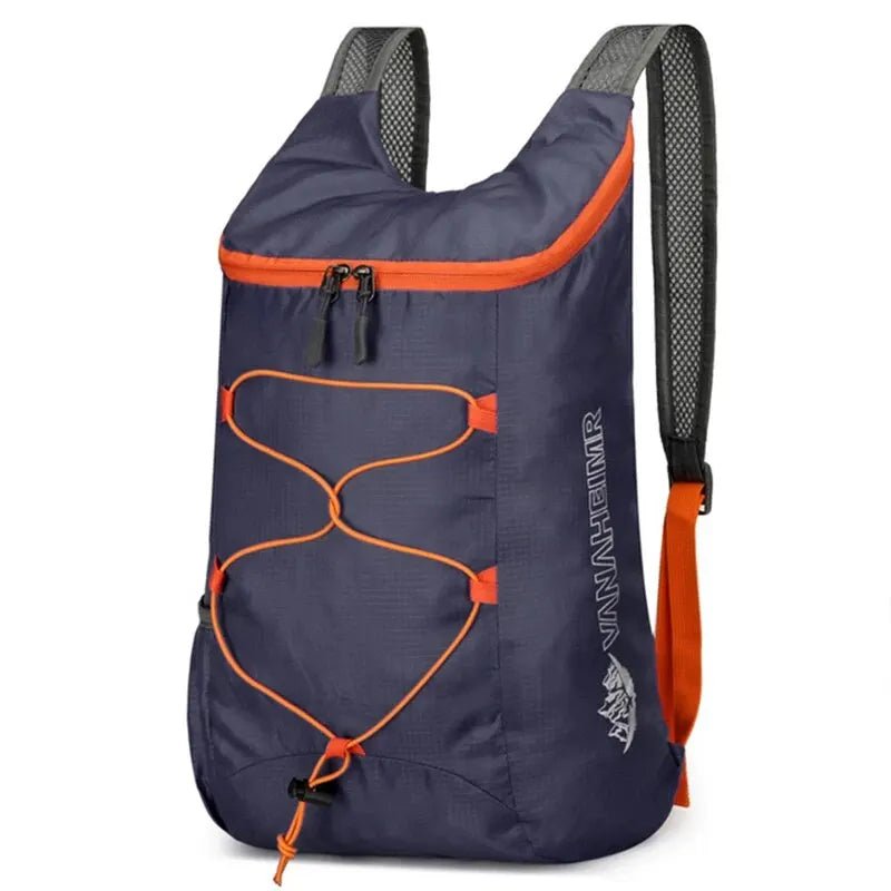 Multifunctional Outdoor Folding Backpack High Density Lightweight Waterproof Nylon Fabric Sports Bag for Camping Hiking Travel - PrimeNest