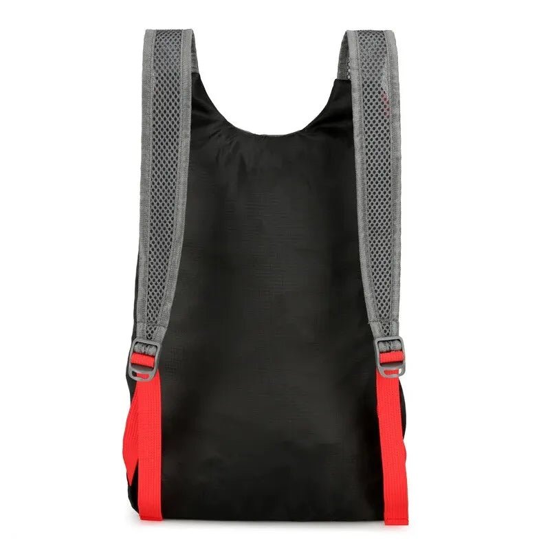 Multifunctional Outdoor Folding Backpack High Density Lightweight Waterproof Nylon Fabric Sports Bag for Camping Hiking Travel - PrimeNest