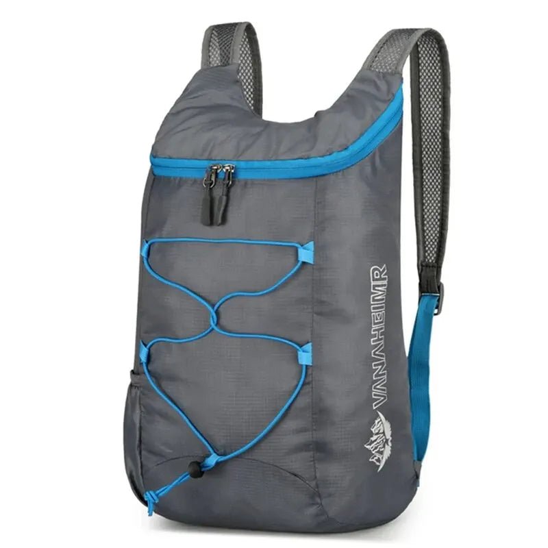 Multifunctional Outdoor Folding Backpack High Density Lightweight Waterproof Nylon Fabric Sports Bag for Camping Hiking Travel - PrimeNest