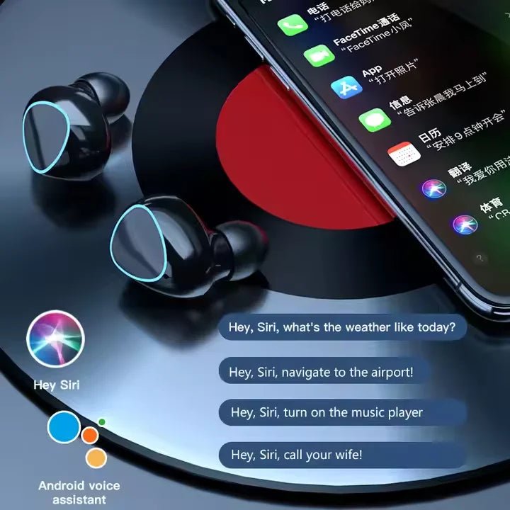New Arrival M10 Earphone Wireless Headset High Quality Perfect Sound Earbuds Sports Game Music BT Headphone with Power Bank - PrimeNest
