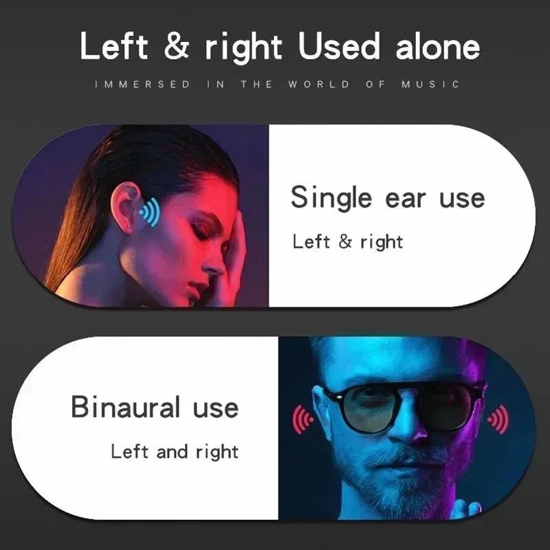 New Original T75 Bone Conduction Wireless Bluetooth 5.3 Headphones Sports Earphones HiFi Sound Quality Waterproof TWS Headset - PrimeNest