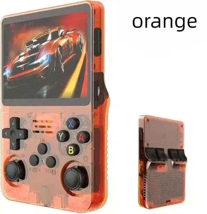 Open Source R36S Retro Handheld Video Game Console Linux System 3.5 Inch IPS Screen Portable Pocket Video Player R35S 64 Games - PrimeNest