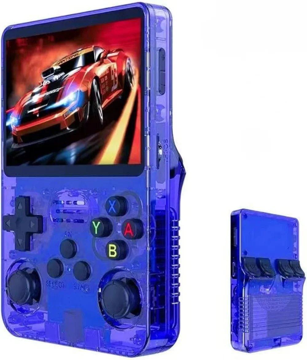 Open Source R36S Retro Handheld Video Game Console Linux System 3.5 Inch IPS Screen Portable Pocket Video Player R35S 64 Games - PrimeNest