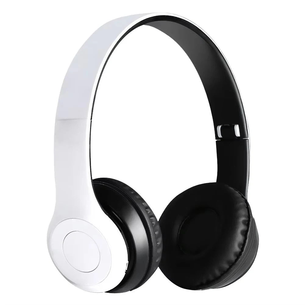 P47 Wireless Headphones Bluetooth 5.0 Earphones Foldable HIFI Stereo Bass for Music Gaming Kid Girl Earphone for Smartphone - PrimeNest