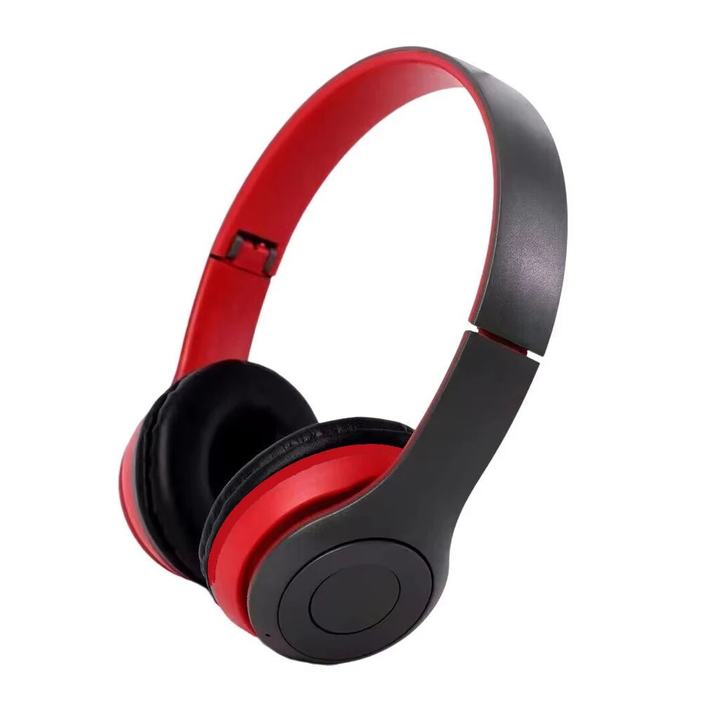 P47 Wireless Headphones Bluetooth 5.0 Earphones Foldable HIFI Stereo Bass for Music Gaming Kid Girl Earphone for Smartphone - PrimeNest