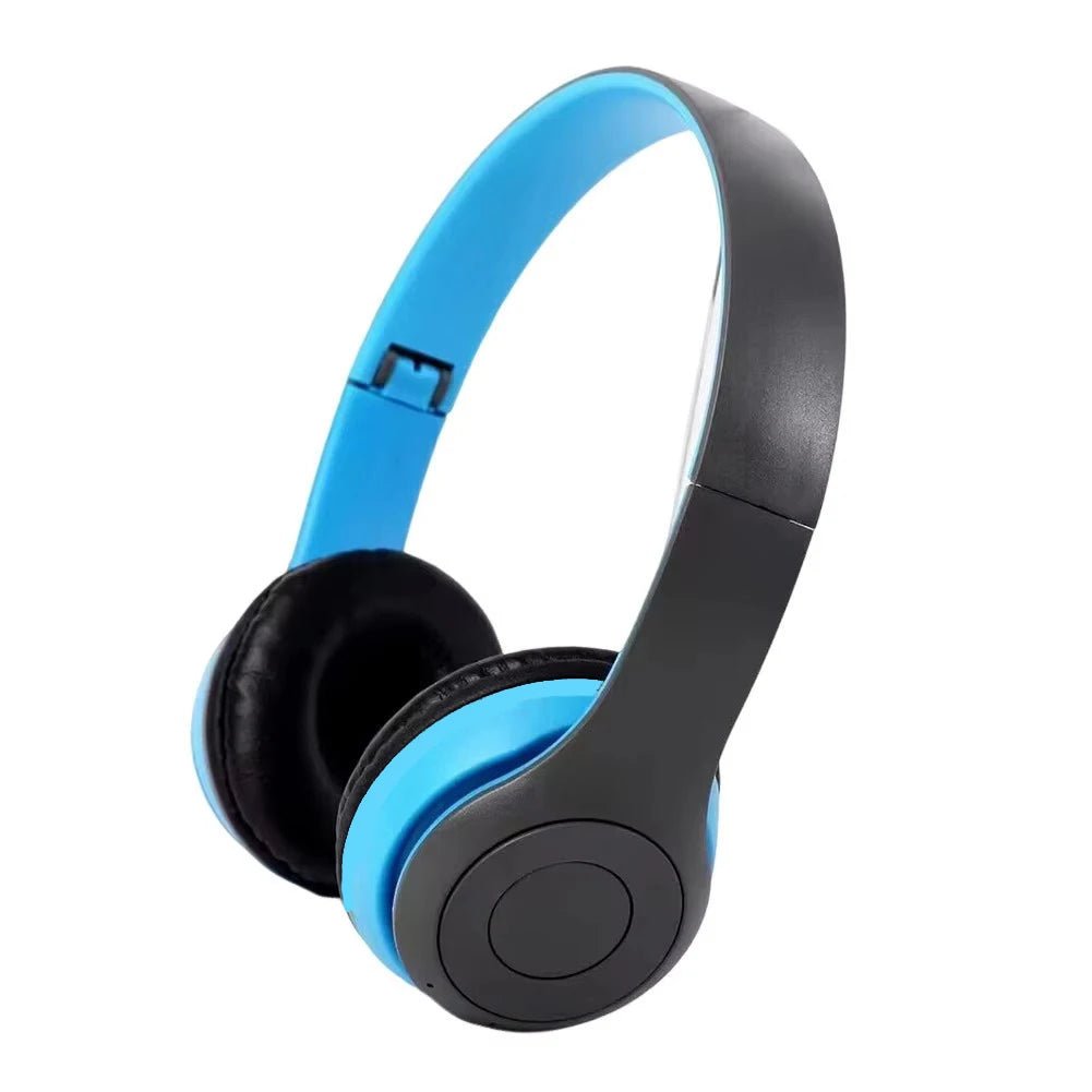 P47 Wireless Headphones Bluetooth 5.0 Earphones Foldable HIFI Stereo Bass for Music Gaming Kid Girl Earphone for Smartphone - PrimeNest