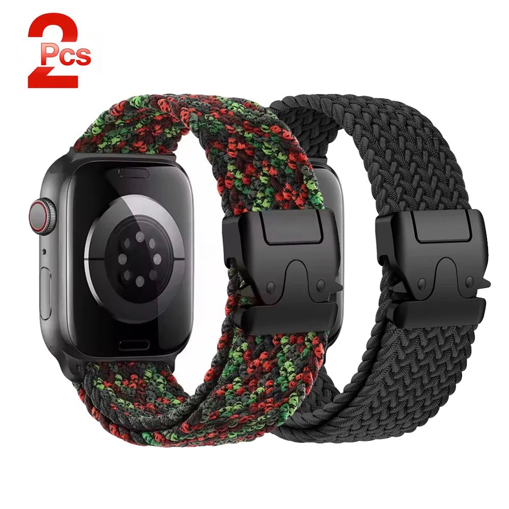 Parachute Straps for Apple watch 11 10 Band 46mm 42mm 45mm Ultra 3 49mm 44mm 41 Braided bracelet correa iWatch Series 9 8 SE 6 7 - PrimeNest