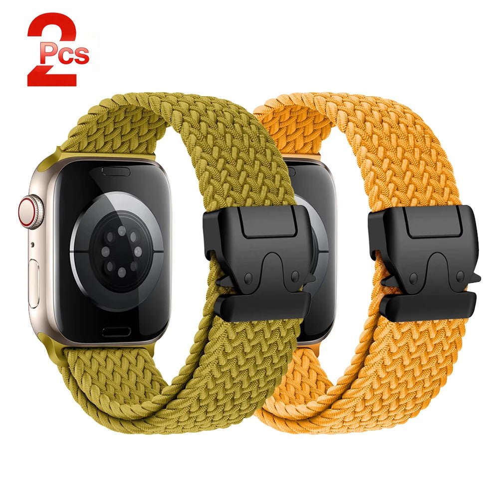 Parachute Straps for Apple watch 11 10 Band 46mm 42mm 45mm Ultra 3 49mm 44mm 41 Braided bracelet correa iWatch Series 9 8 SE 6 7 - PrimeNest