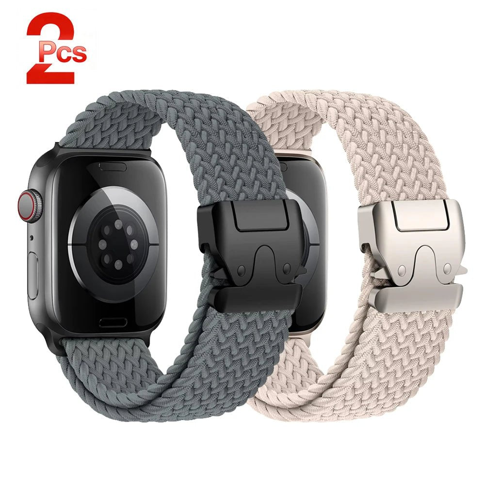 Parachute Straps for Apple watch 11 10 Band 46mm 42mm 45mm Ultra 3 49mm 44mm 41 Braided bracelet correa iWatch Series 9 8 SE 6 7 - PrimeNest