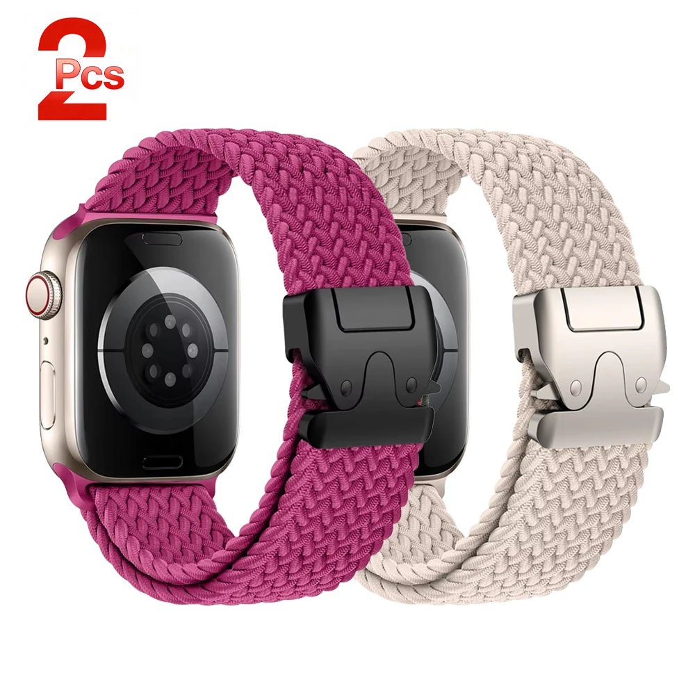 Parachute Straps for Apple watch 11 10 Band 46mm 42mm 45mm Ultra 3 49mm 44mm 41 Braided bracelet correa iWatch Series 9 8 SE 6 7 - PrimeNest