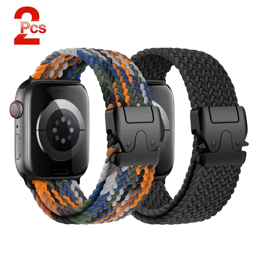 Parachute Straps for Apple watch 11 10 Band 46mm 42mm 45mm Ultra 3 49mm 44mm 41 Braided bracelet correa iWatch Series 9 8 SE 6 7 - PrimeNest