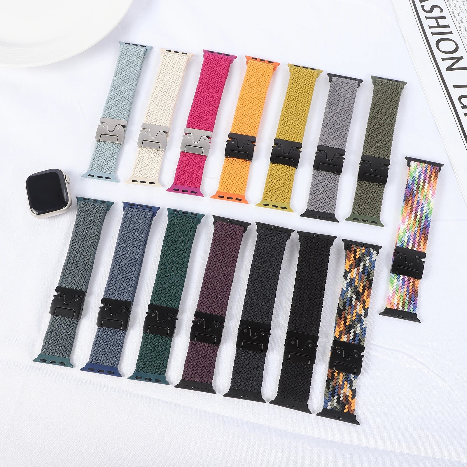 Parachute Straps for Apple watch 11 10 Band 46mm 42mm 45mm Ultra 3 49mm 44mm 41 Braided bracelet correa iWatch Series 9 8 SE 6 7 - PrimeNest