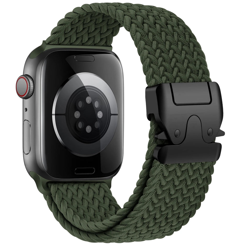 Parachute Straps for Apple watch 11 10 Band 46mm 42mm 45mm Ultra 3 49mm 44mm 41 Braided bracelet correa iWatch Series 9 8 SE 6 7 - PrimeNest