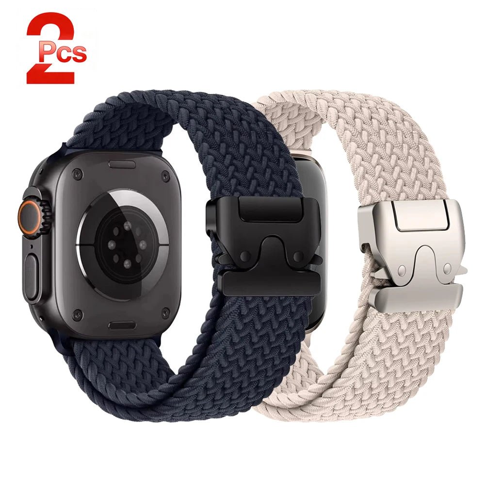 Parachute Straps for Apple watch 11 10 Band 46mm 42mm 45mm Ultra 3 49mm 44mm 41 Braided bracelet correa iWatch Series 9 8 SE 6 7 - PrimeNest