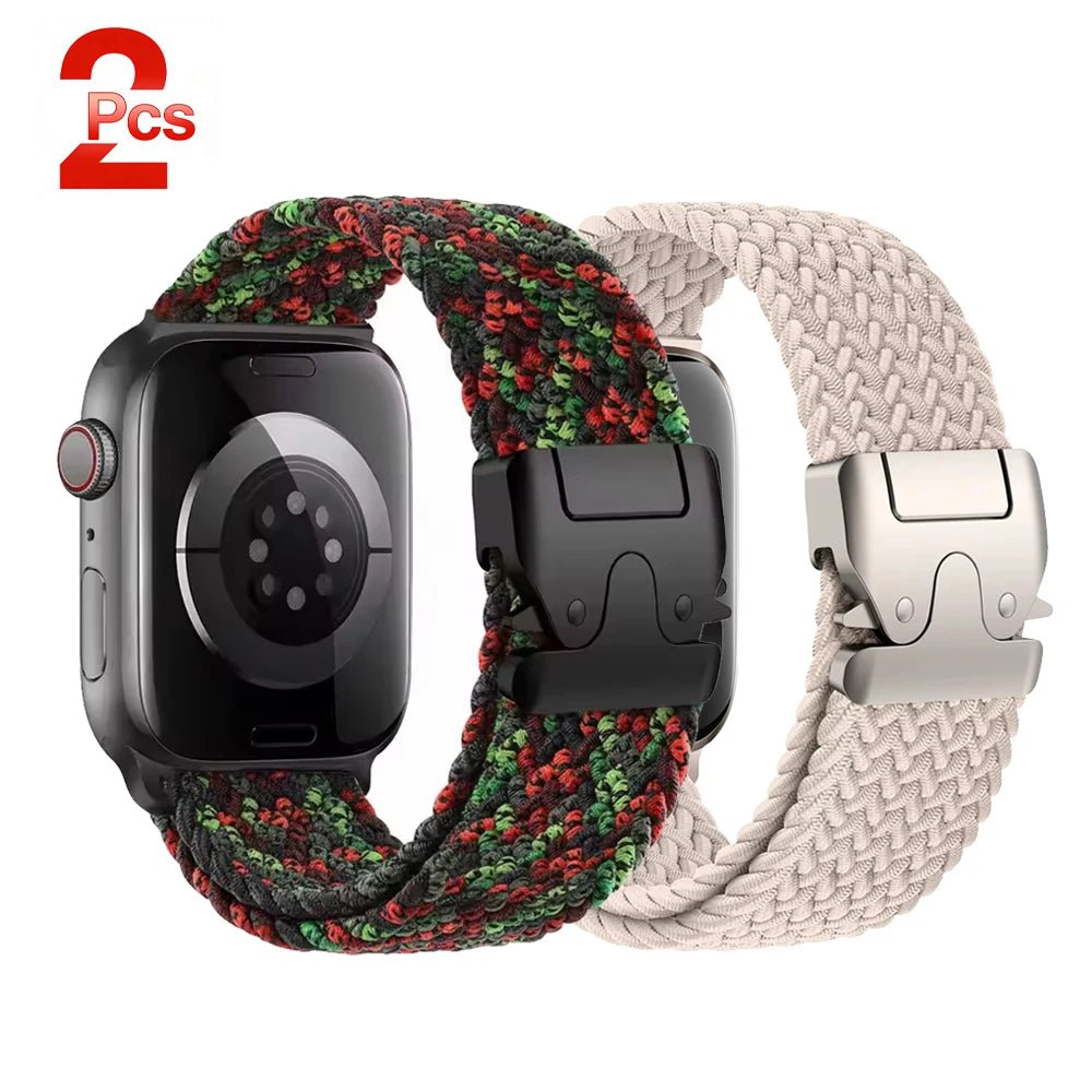Parachute Straps for Apple watch 11 10 Band 46mm 42mm 45mm Ultra 3 49mm 44mm 41 Braided bracelet correa iWatch Series 9 8 SE 6 7 - PrimeNest