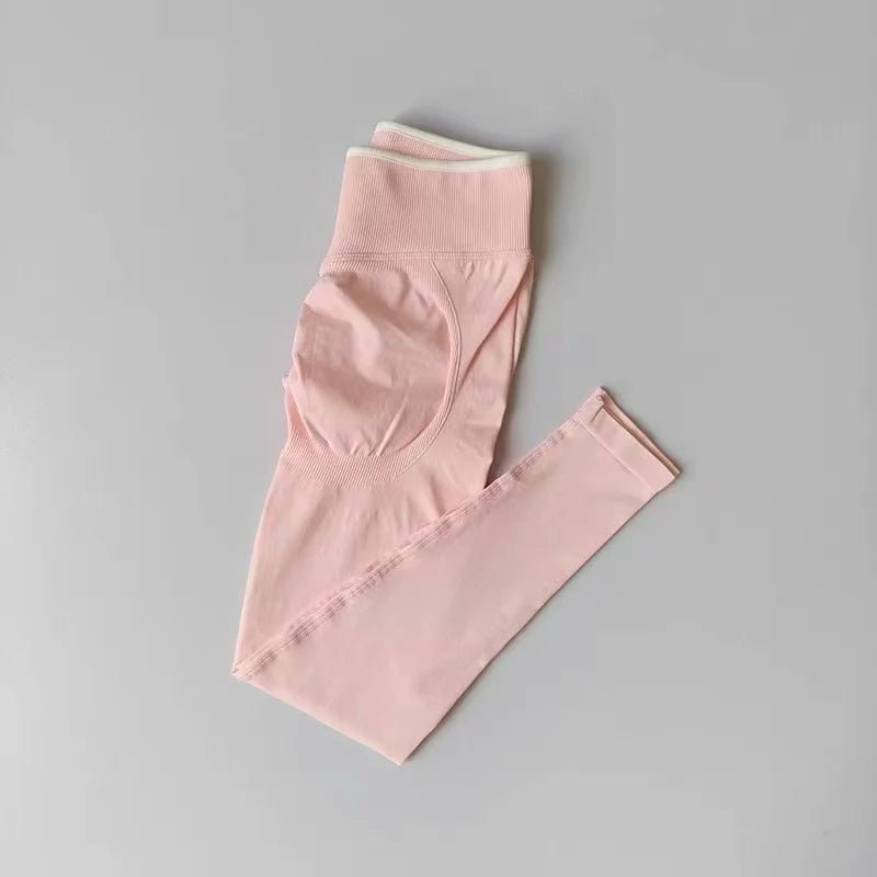 Peach Butt Yoga Pants, High-Waisted Butt-Lifting Fitness Pants for Women, Highly Elastic Quick-Drying Tight Leggings for Workout - PrimeNest