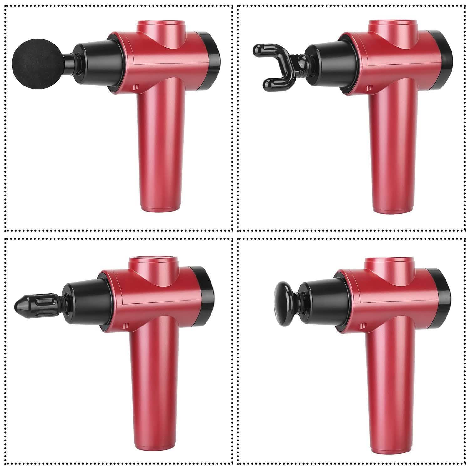 Percussion Digital Display Rechargeable Deep Tissue Vibration Massage Gun - PrimeNest