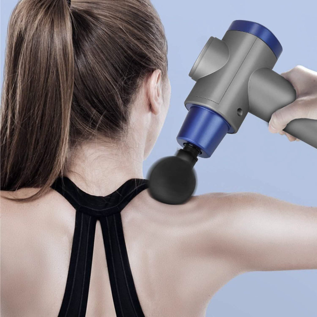 Percussion Digital Display Rechargeable Deep Tissue Vibration Massage Gun - PrimeNest