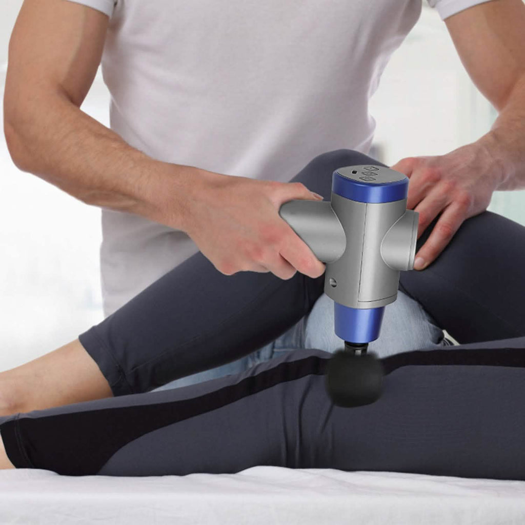 Percussion Digital Display Rechargeable Deep Tissue Vibration Massage Gun - PrimeNest