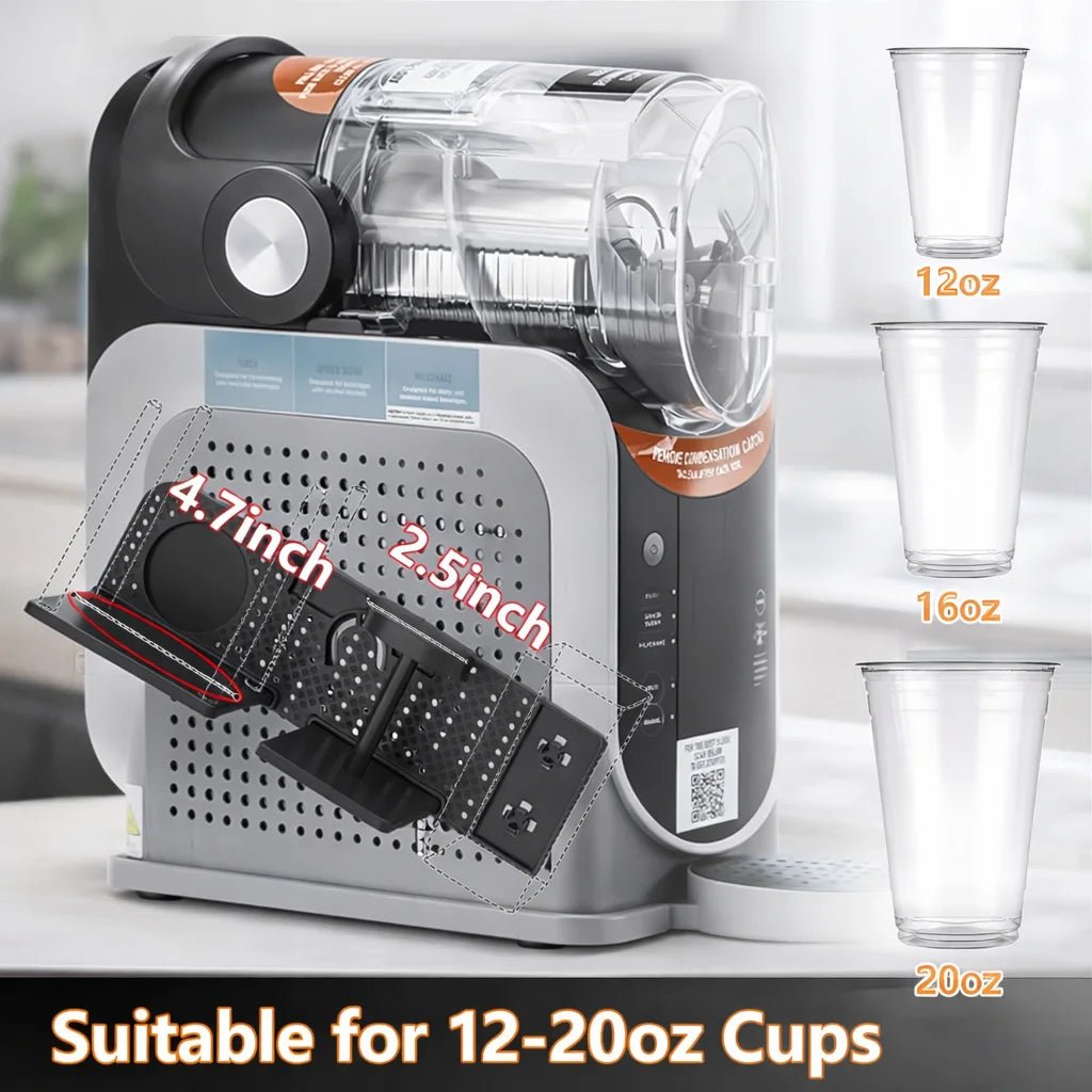 Plastic Cup Holder for Ninja Slushie Machine FS301, 3-in-1 Cup Organizer Compatible with Ninja Slushie Machine Accessories - PrimeNest