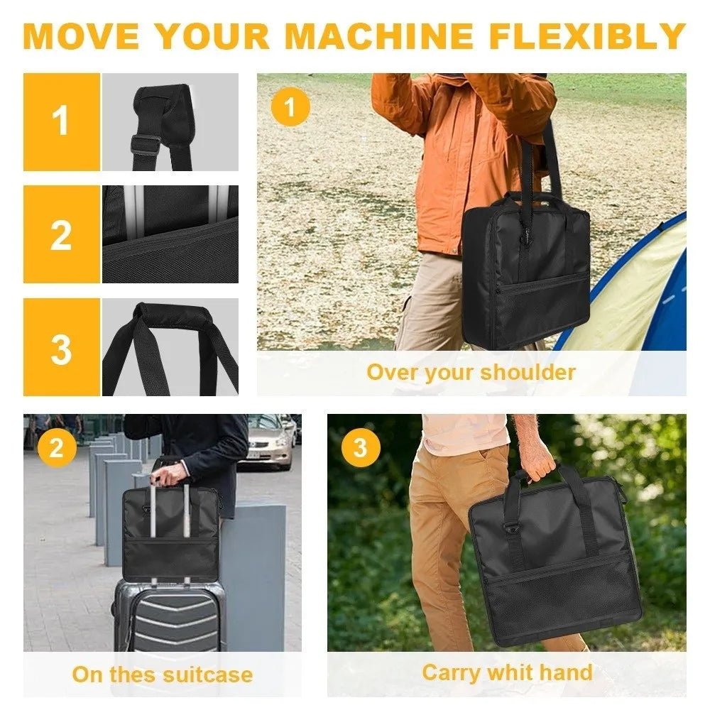 Portable Carrying Bag for Slushie Machine Frozen Drink Maker Travel Case for Compatible with Ninja Slushi Machine FS301/300 - PrimeNest