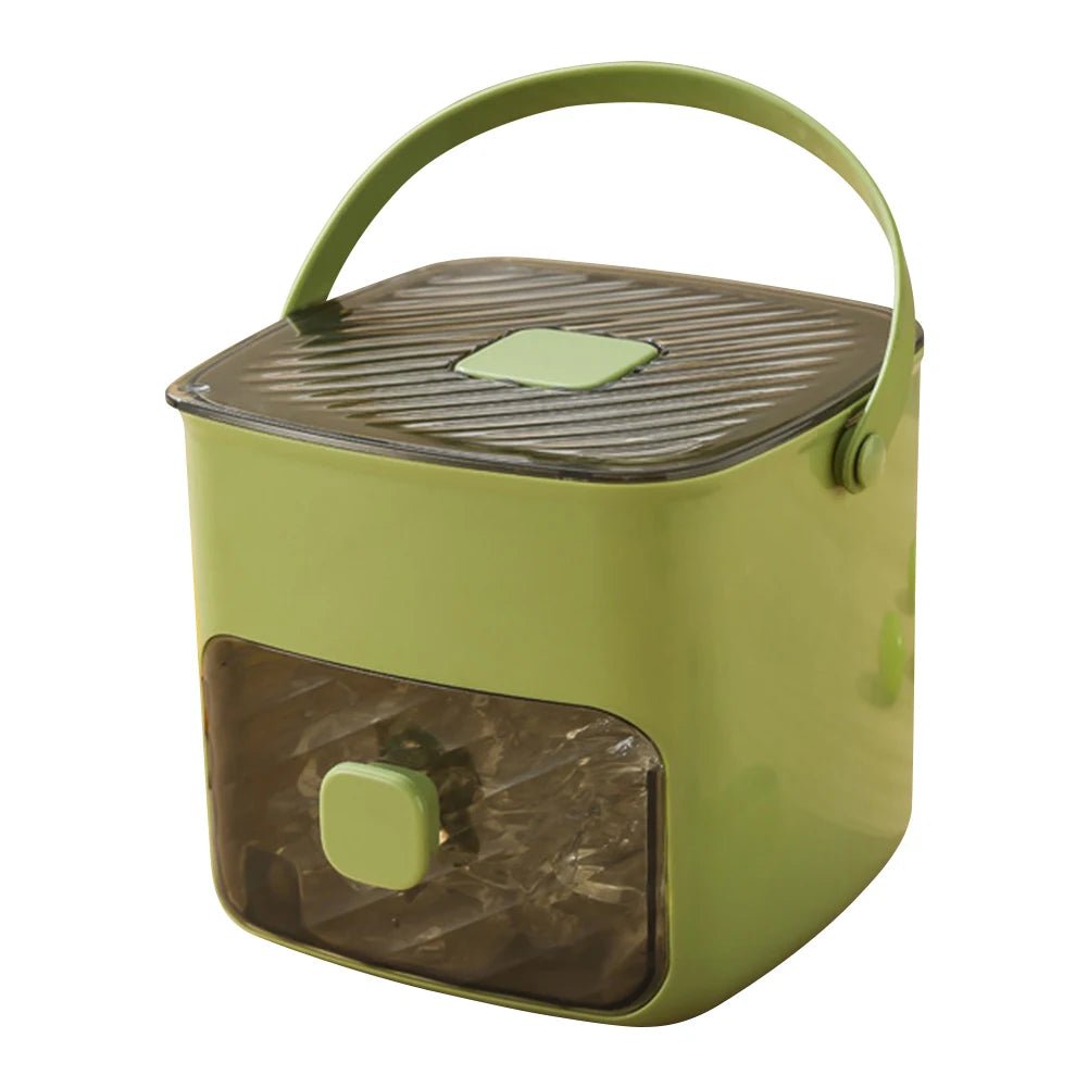 Portable Ice Maker Machine & Drawer Countertop Ice Cube Maker Compact Ice Maker Machine for Home Kitchen Camping RV Office - PrimeNest