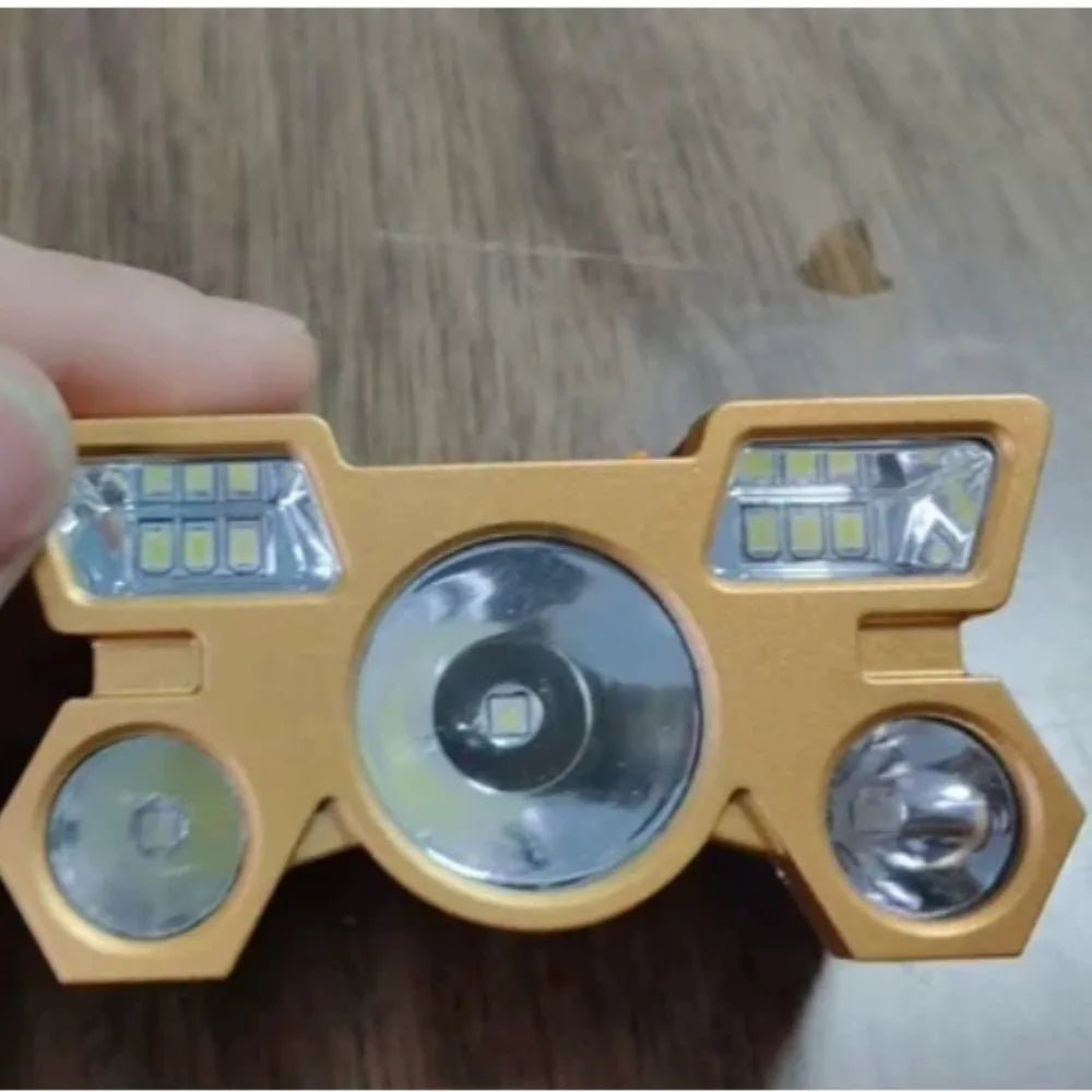 Powerful Rechargeable Head Flashlight for Fishing Led Headlamp Nitecore Camping Headlights Hunting Torch Hiking Front Lanterns - PrimeNest