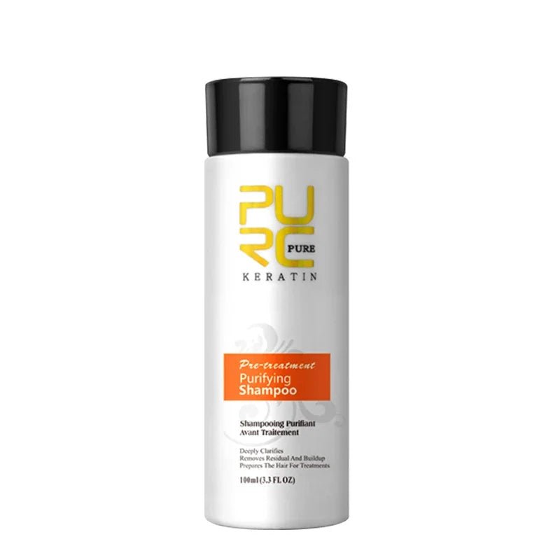 PURC Keratin Treatment Shampoo Conditioner Hair Straightening Products Smoothing Repairing Hair Mask Curly Hair Straighten Care - PrimeNest
