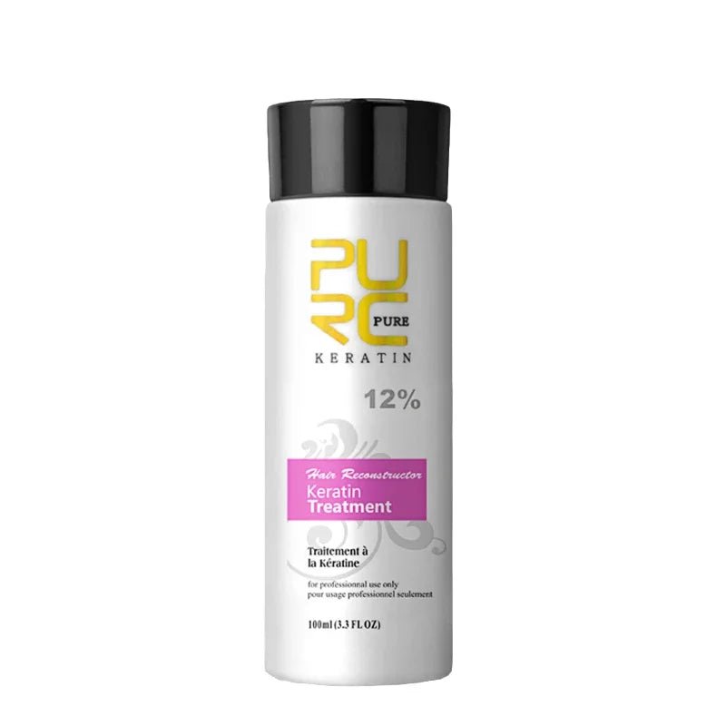 PURC Keratin Treatment Shampoo Conditioner Hair Straightening Products Smoothing Repairing Hair Mask Curly Hair Straighten Care - PrimeNest