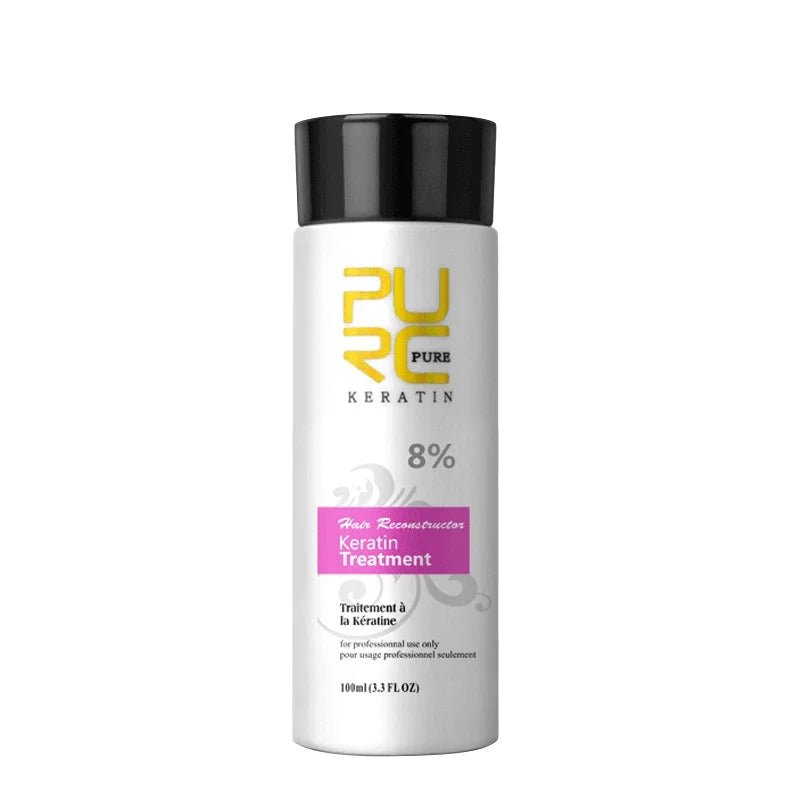 PURC Keratin Treatment Shampoo Conditioner Hair Straightening Products Smoothing Repairing Hair Mask Curly Hair Straighten Care - PrimeNest