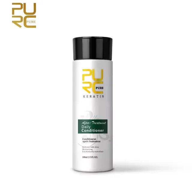PURC Keratin Treatment Shampoo Conditioner Hair Straightening Products Smoothing Repairing Hair Mask Curly Hair Straighten Care - PrimeNest