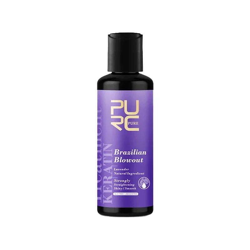 PURC Keratin Treatment Shampoo Conditioner Hair Straightening Products Smoothing Repairing Hair Mask Curly Hair Straighten Care - PrimeNest