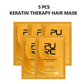 PURC Keratin Treatment Shampoo Conditioner Hair Straightening Products Smoothing Repairing Hair Mask Curly Hair Straighten Care - PrimeNest