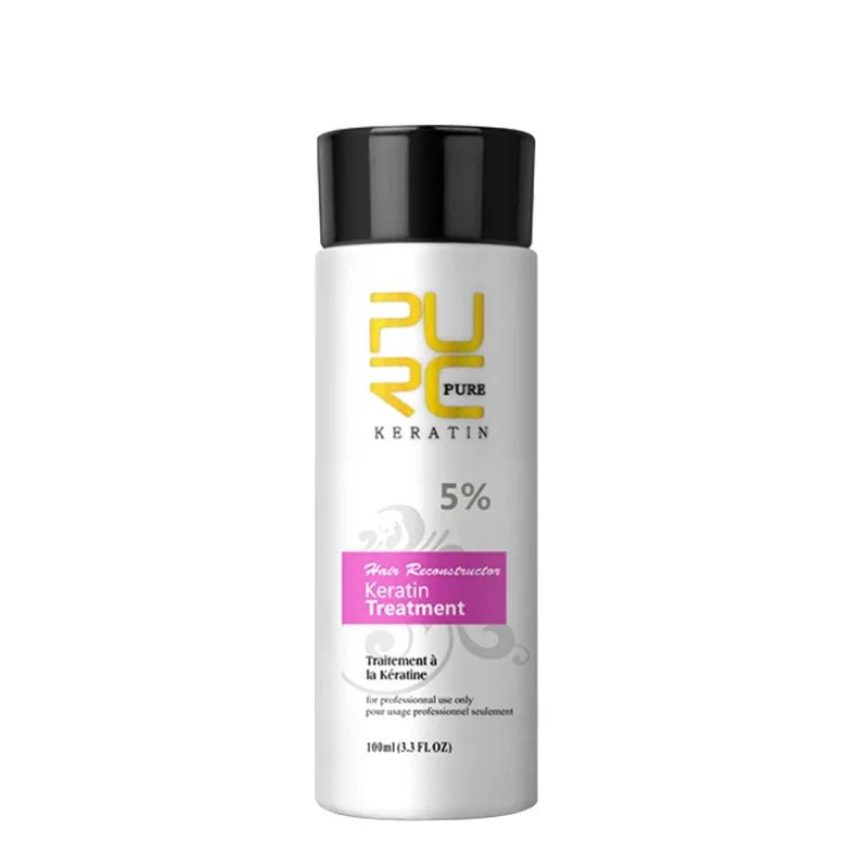 PURC Keratin Treatment Shampoo Conditioner Hair Straightening Products Smoothing Repairing Hair Mask Curly Hair Straighten Care - PrimeNest