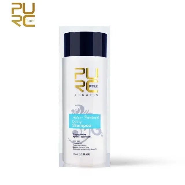 PURC Keratin Treatment Shampoo Conditioner Hair Straightening Products Smoothing Repairing Hair Mask Curly Hair Straighten Care - PrimeNest
