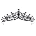 Queen Crowns for Women Pageant Crown with Combs Princess Crown for Girls Crystal Rhinestones Tiara Headband Tiara Comb Tiara - PrimeNest