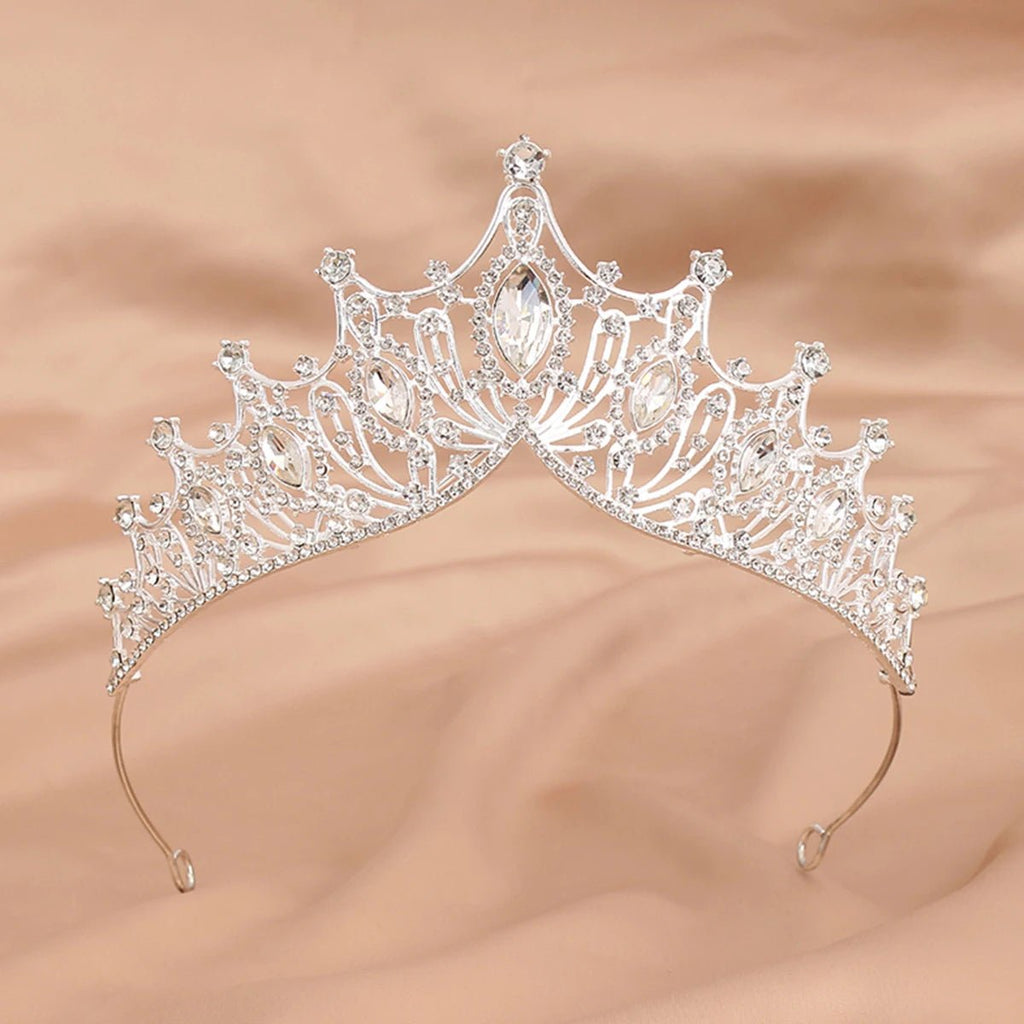 Queen Crowns for Women Pageant Crown with Combs Princess Crown for Girls Crystal Rhinestones Tiara Headband Tiara Comb Tiara - PrimeNest