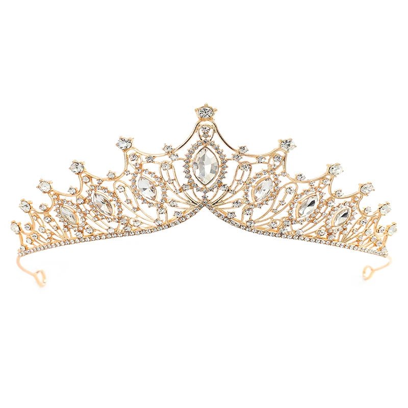 Queen Crowns for Women Pageant Crown with Combs Princess Crown for Girls Crystal Rhinestones Tiara Headband Tiara Comb Tiara - PrimeNest