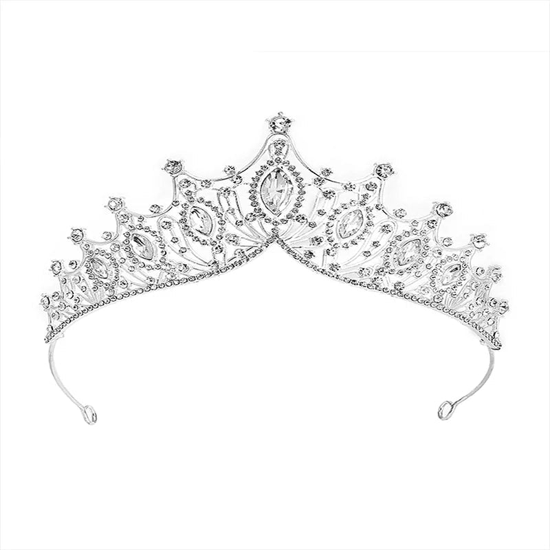 Queen Crowns for Women Pageant Crown with Combs Princess Crown for Girls Crystal Rhinestones Tiara Headband Tiara Comb Tiara - PrimeNest