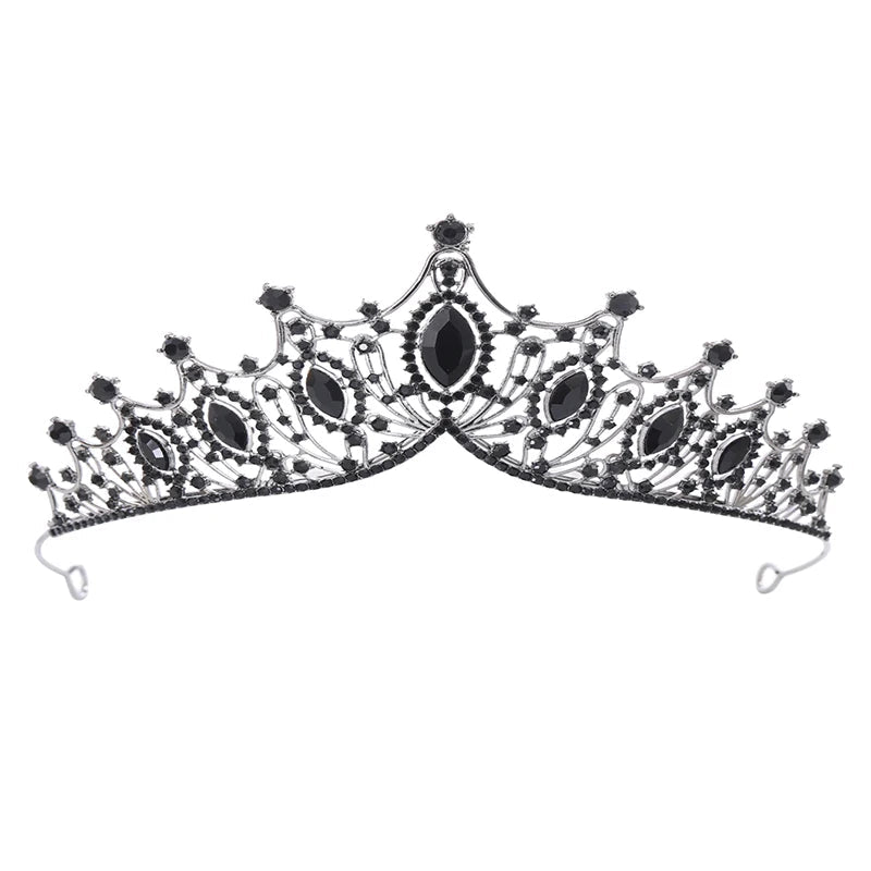 Queen Crowns for Women Pageant Crown with Combs Princess Crown for Girls Crystal Rhinestones Tiara Headband Tiara Comb Tiara - PrimeNest