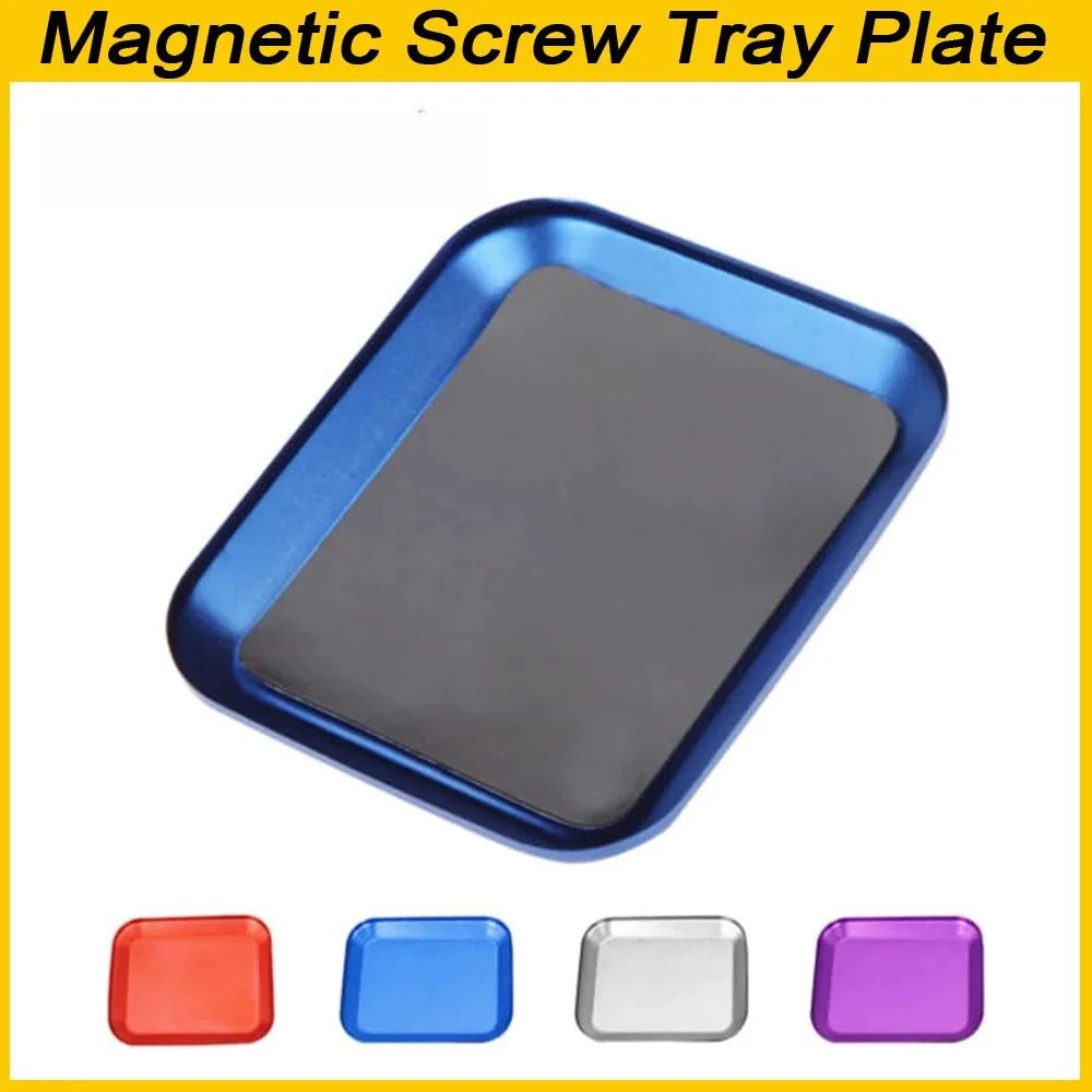 RC Repair Tool Aluminium Alloy Magnetic Screw Tray Plate For Airplane Car Boat Crawler Axial SCX10 D90 D110 Model Repair Tool - PrimeNest