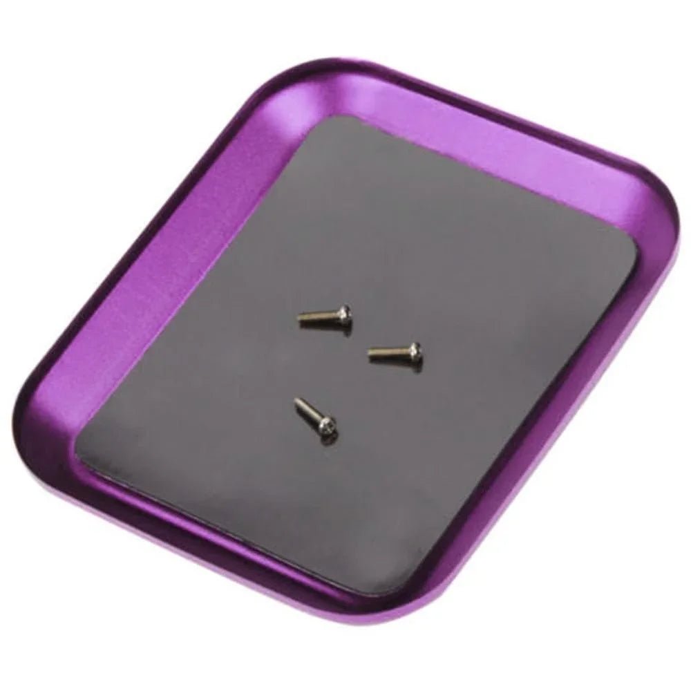 RC Repair Tool Aluminium Alloy Magnetic Screw Tray Plate For Airplane Car Boat Crawler Axial SCX10 D90 D110 Model Repair Tool - PrimeNest