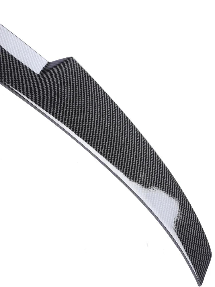 Rear Trunk Spoiler Bumper Lip For BMW 4 Series F32 F33 F36 Carbon Fiber PSM M4 MP Style Wing Tail Kit 2014-2020 Gloss Black - PrimeNest