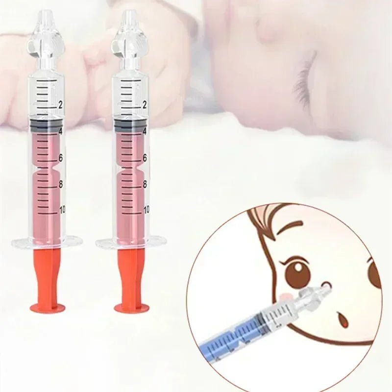 Rhinitis Nasal Irrigator Washing for Children Silicone Baby Nasal Aspirator Syringe Baby Nose Cleaner Kids Nasal Washer Reusable - PrimeNest