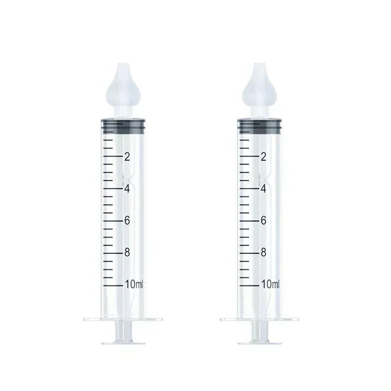 Rhinitis Nasal Irrigator Washing for Children Silicone Baby Nasal Aspirator Syringe Baby Nose Cleaner Kids Nasal Washer Reusable - PrimeNest